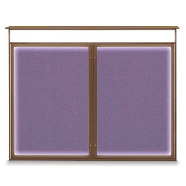 Single Door Enclosed Indoor Letterboard